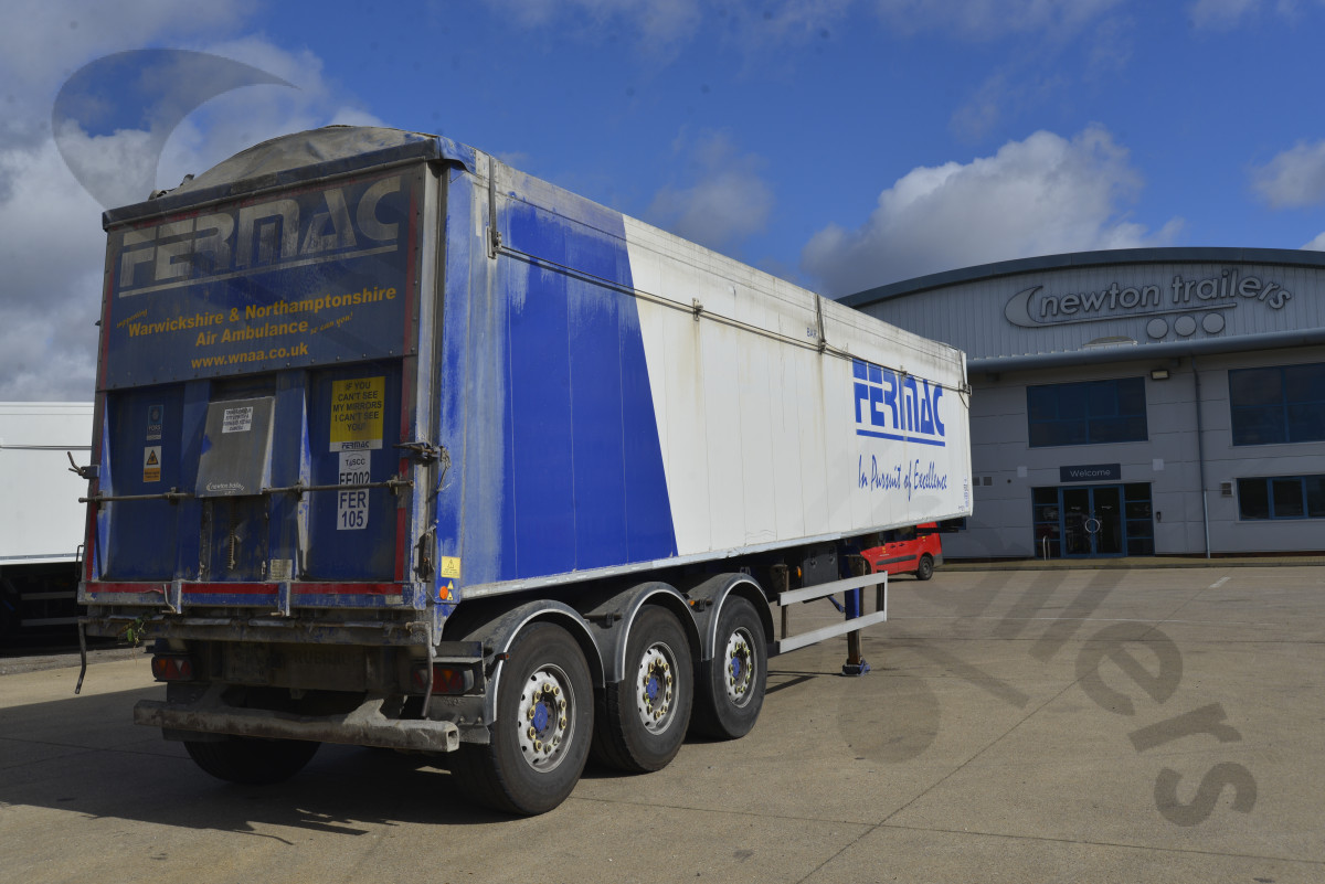 Used 2016 Fruehauf Plank Sided Tipping Trailer