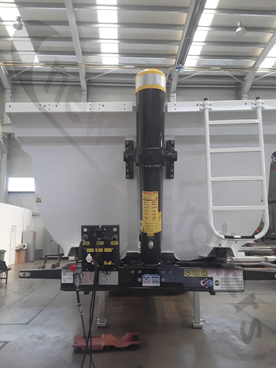 Hire New 2025 STAS Steel Body Aggregate Tipping Trailer