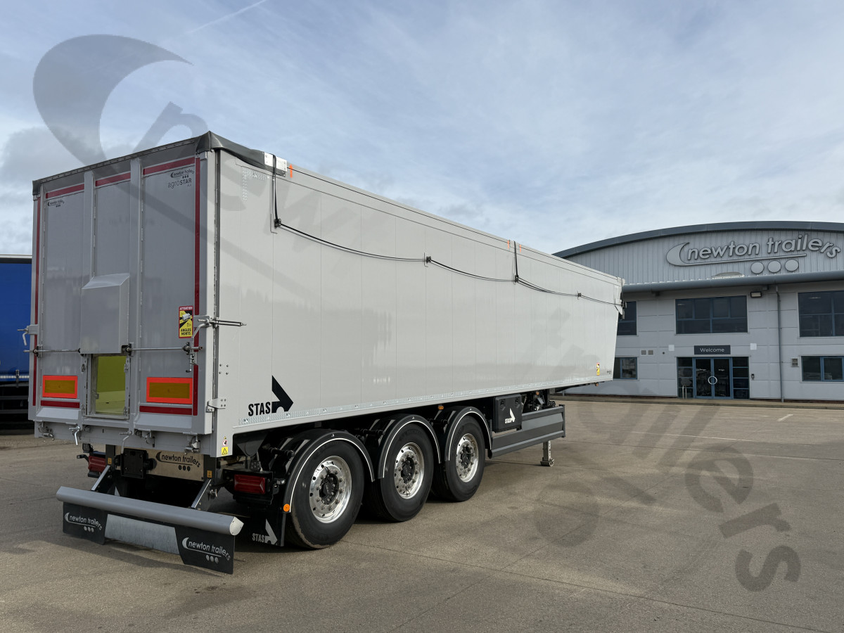 Hire Used 2025 STAS Plank Sided Tipping Trailer