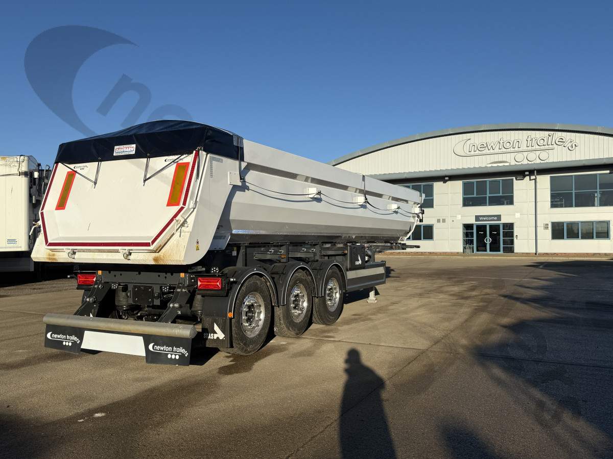 Hire New 2025 STAS Steel Body Aggregate Tipping Trailer