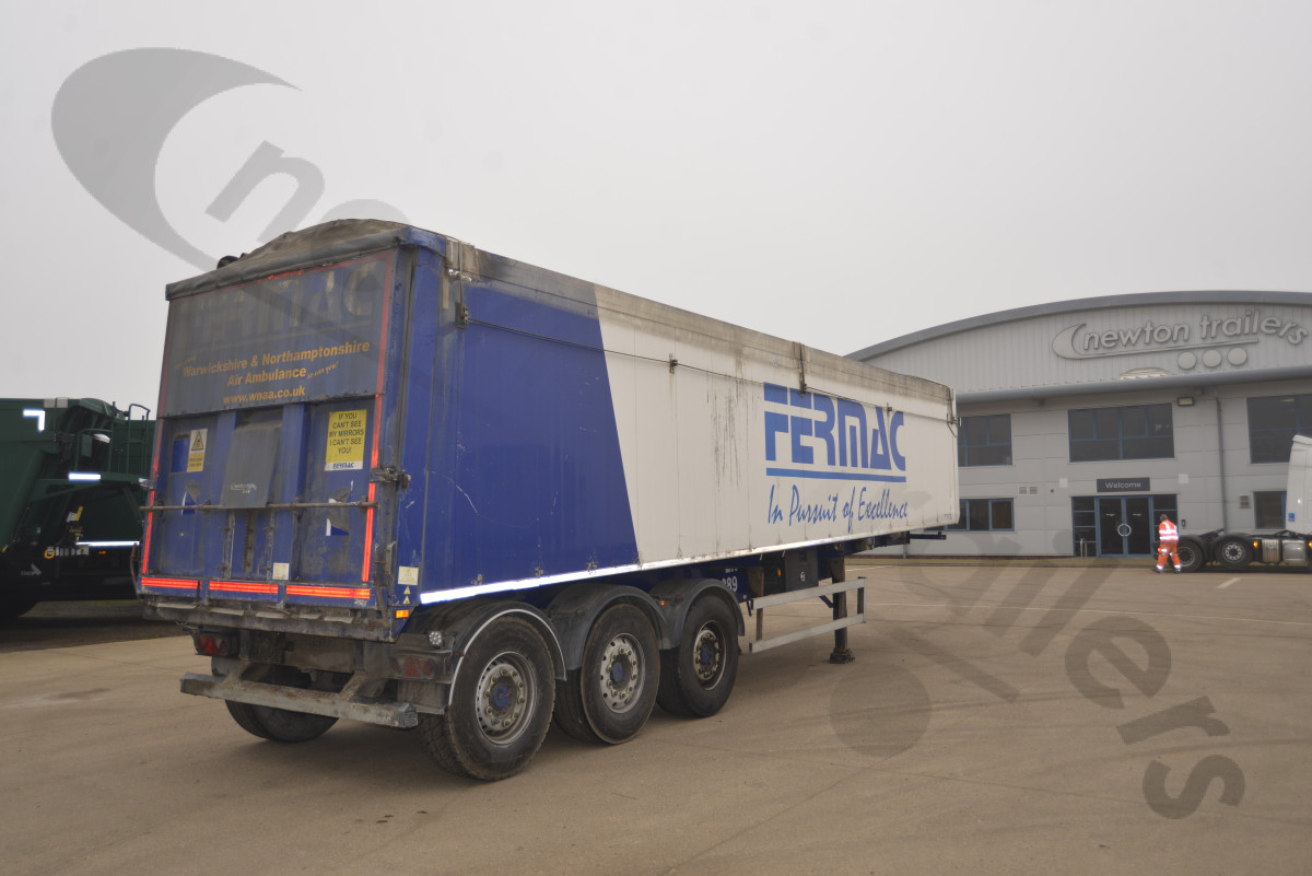 Used 2015 Fruehauf Plank Sided Tipping Trailer