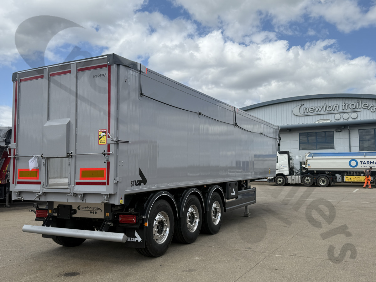 Hire Used 2025 STAS Plank Sided Tipping Trailer
