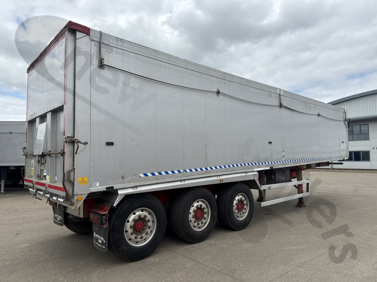 Used 2014 Fruehauf Plank Sided Tipping Trailer