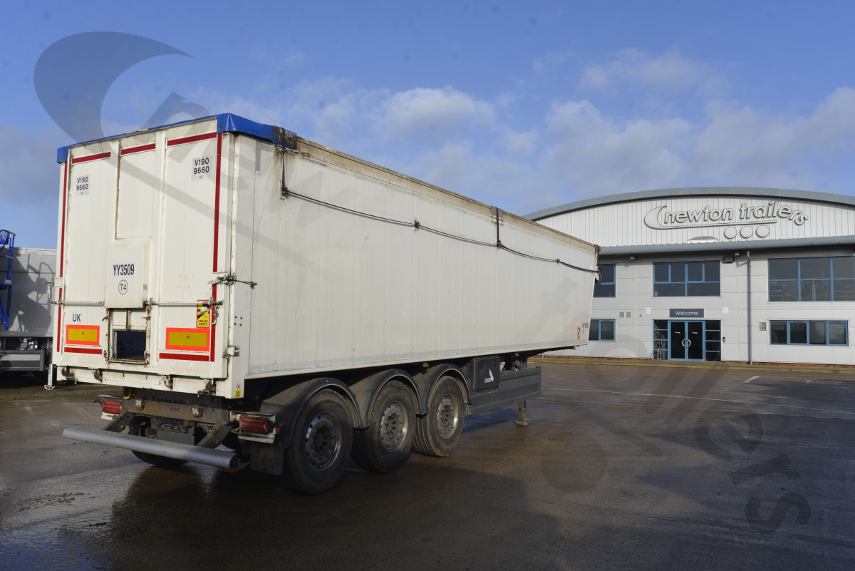 Used 2021 STAS Plank Sided Tipping Trailer