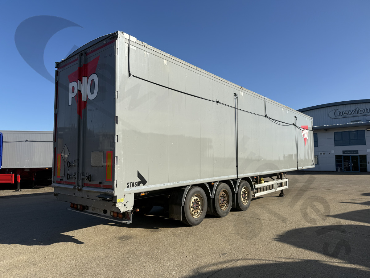 Used 2018 STAS Biomass Moving Floor Trailer