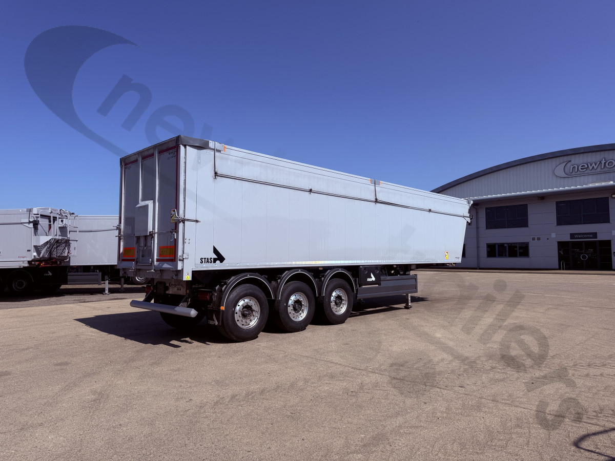 Hire Used 2025 STAS Plank Sided Tipping Trailer