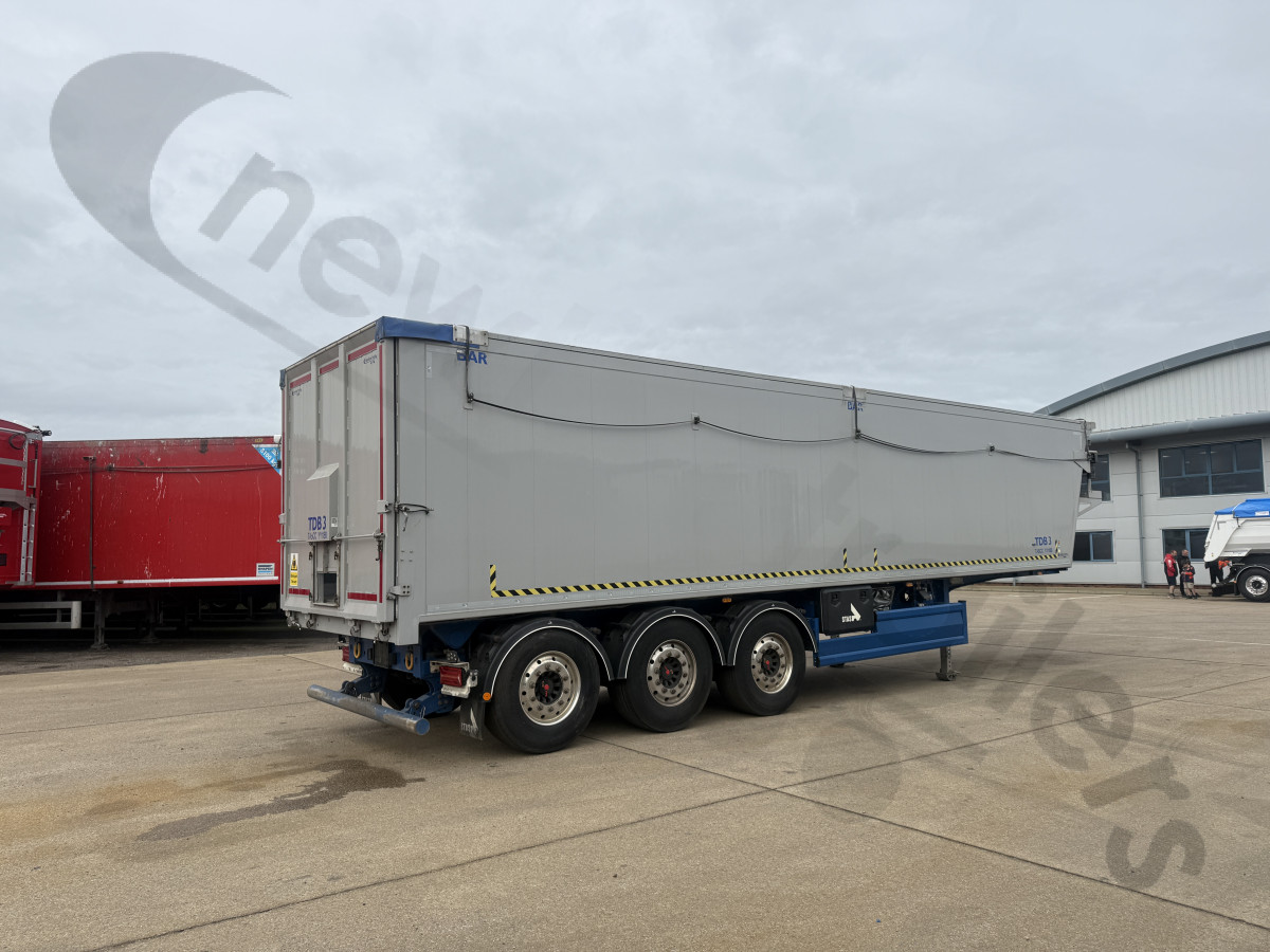 Used 2022 STAS Plank Sided Tipping Trailer