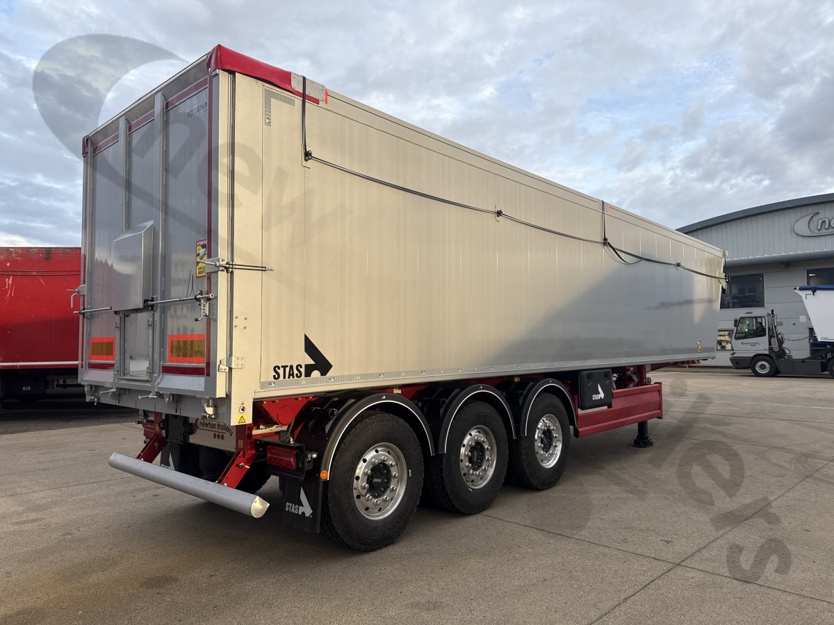 Hire Used 2025 STAS Plank Sided Tipping Trailer
