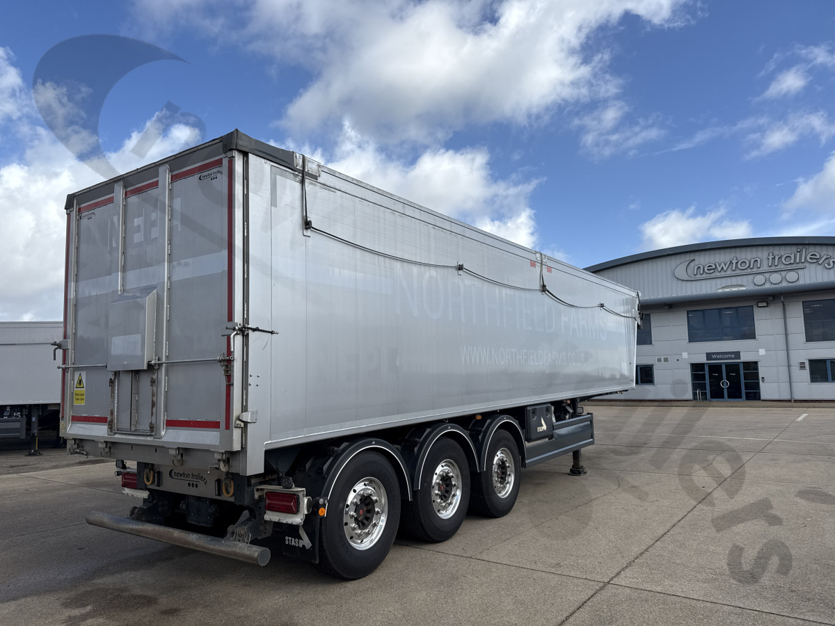 Used 2022 STAS Plank Sided Tipping Trailer