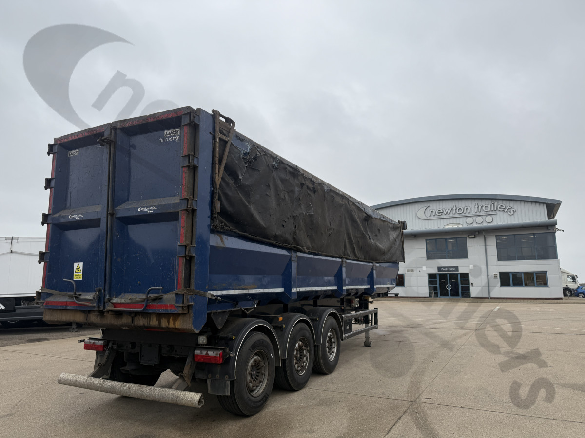 Hire Used 2017 Lück Steel Body Tipping Trailer