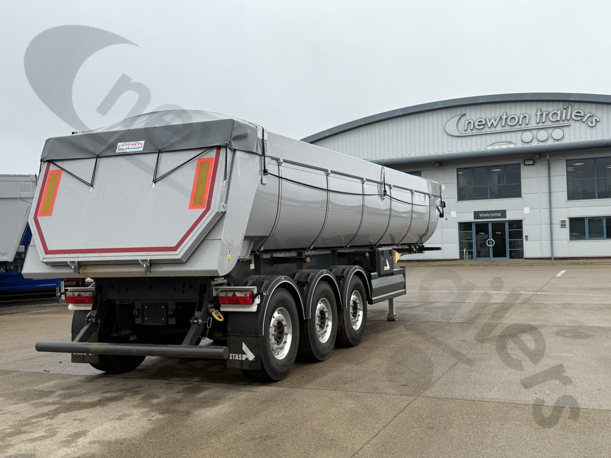 Hire New 2025 STAS Steel Body Aggregate Tipping Trailer