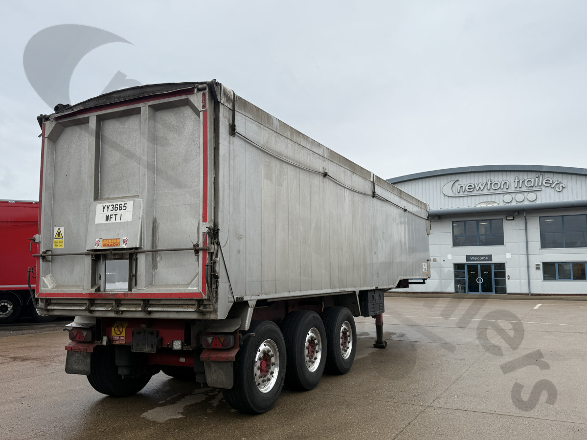 Used 2014 Montracon/Wilcox CV Plank Sided Tipping Trailer