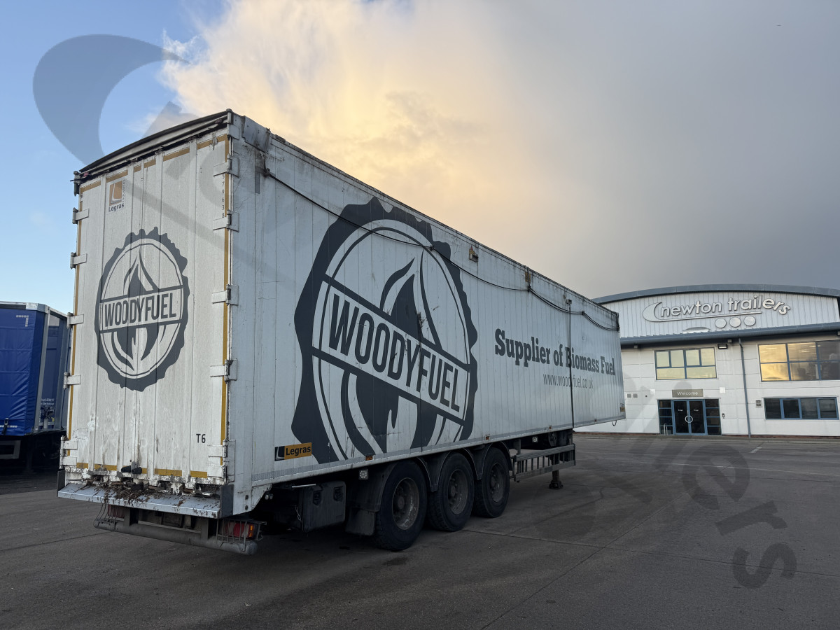 Used 2017 Legras Biomass Moving Floor Trailer