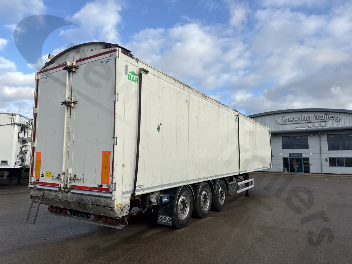 Used 2018 STAS Biomass Moving Floor Trailer