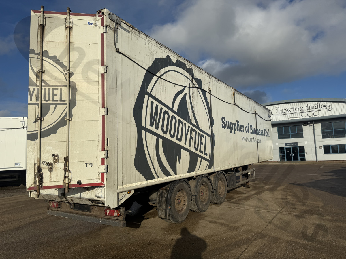 Used 2019 BMI Biomass Moving Floor Trailer