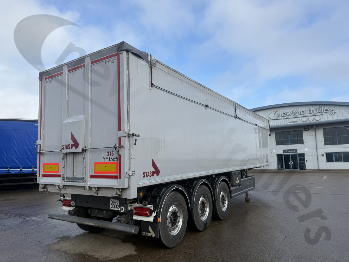 Used 2024 STAS Plank Sided Tipping Trailer