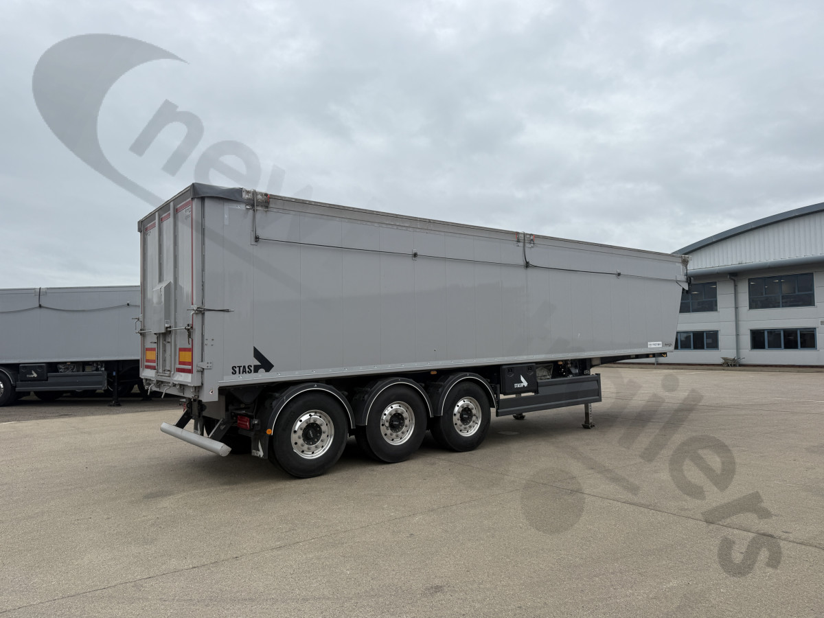 Hire Used 2024 STAS Plank Sided Tipping Trailer