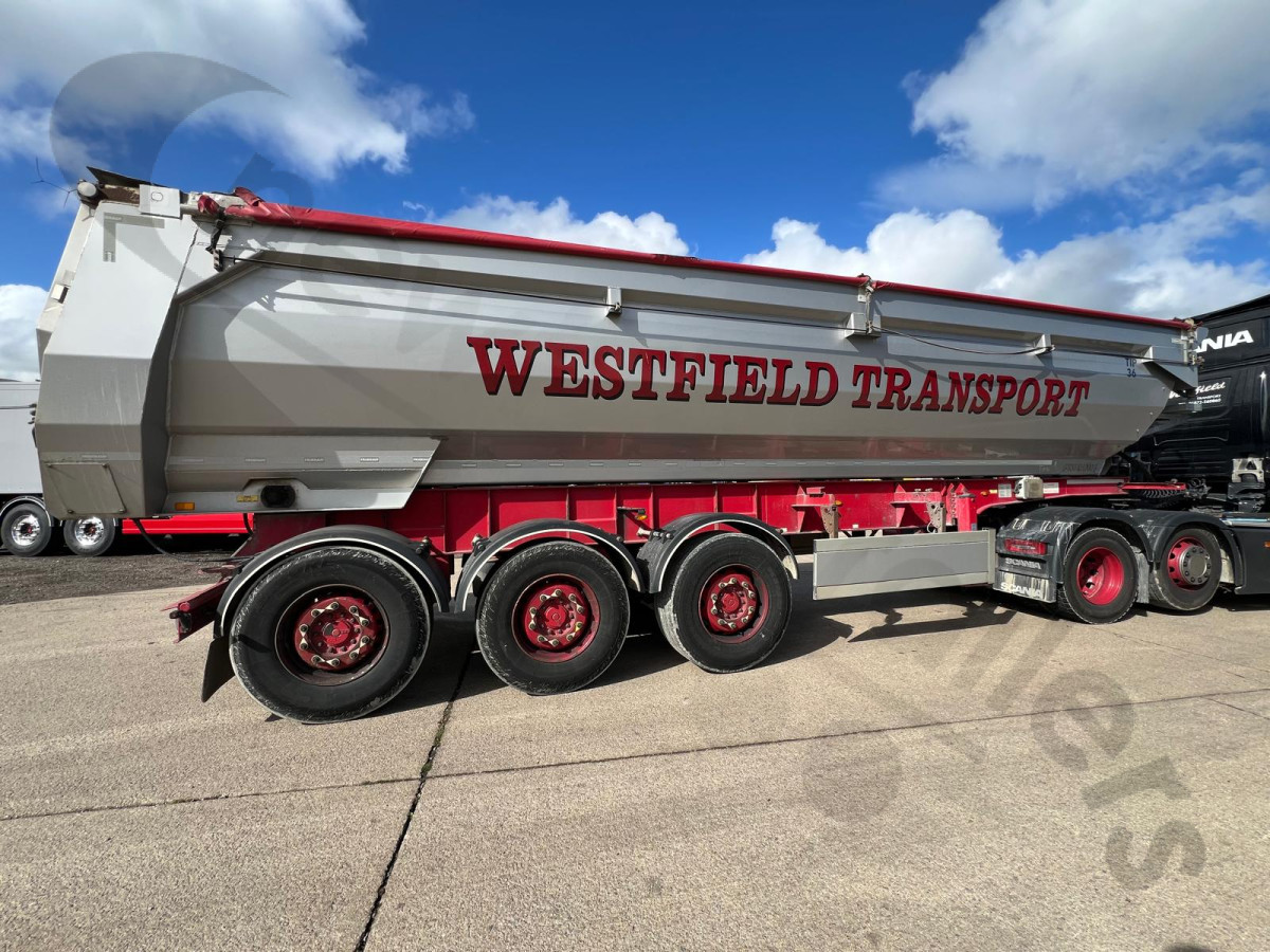 Used 2017 Fruehauf Aggregate Tipping Trailer