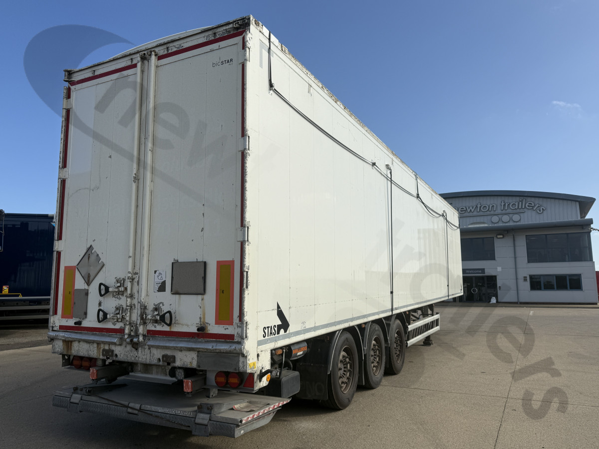Used 2017 STAS Biomass Moving Floor Trailer