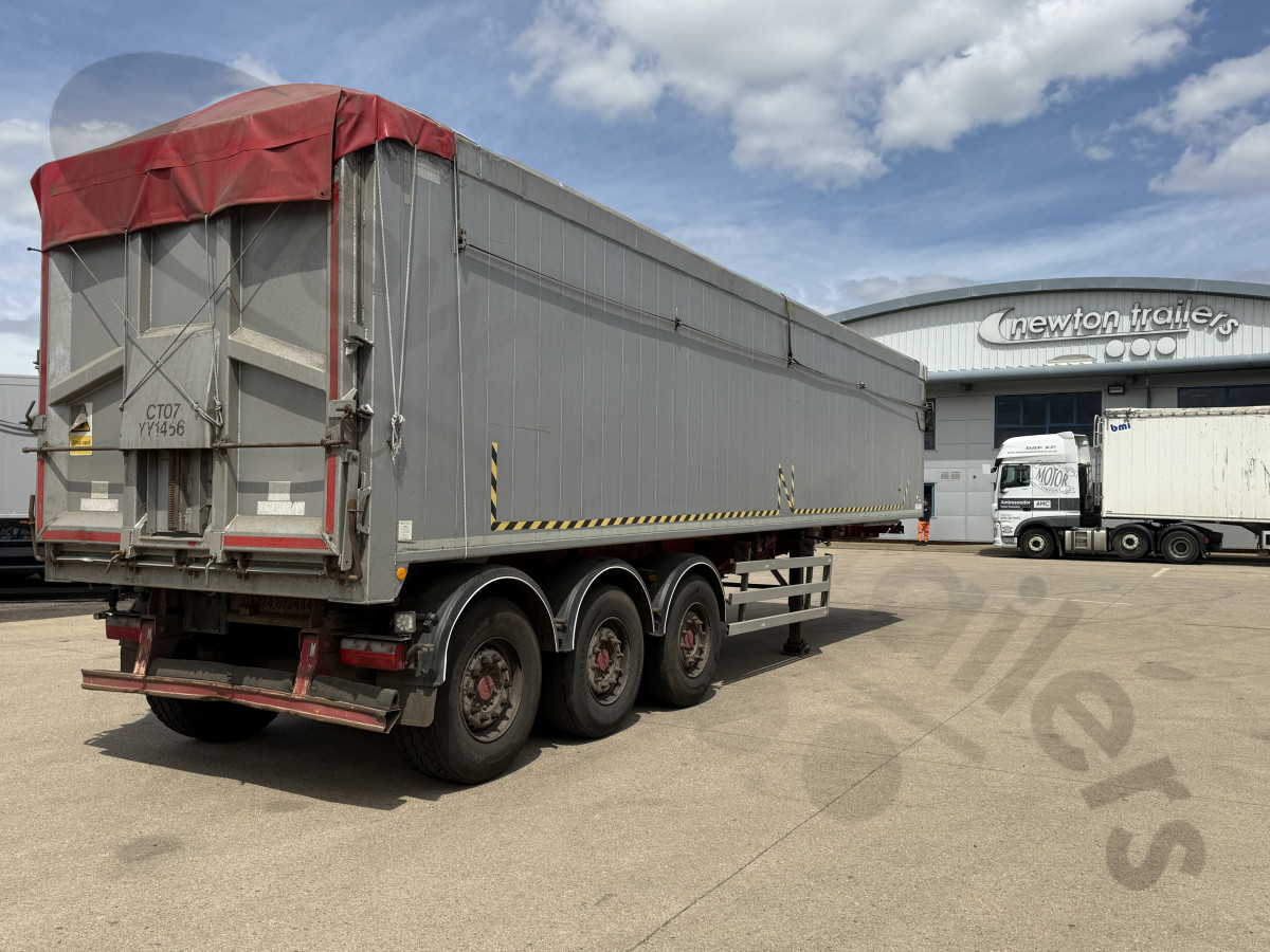 Hire Used 2014 Weightlifter Plank Sided Tipping Trailer