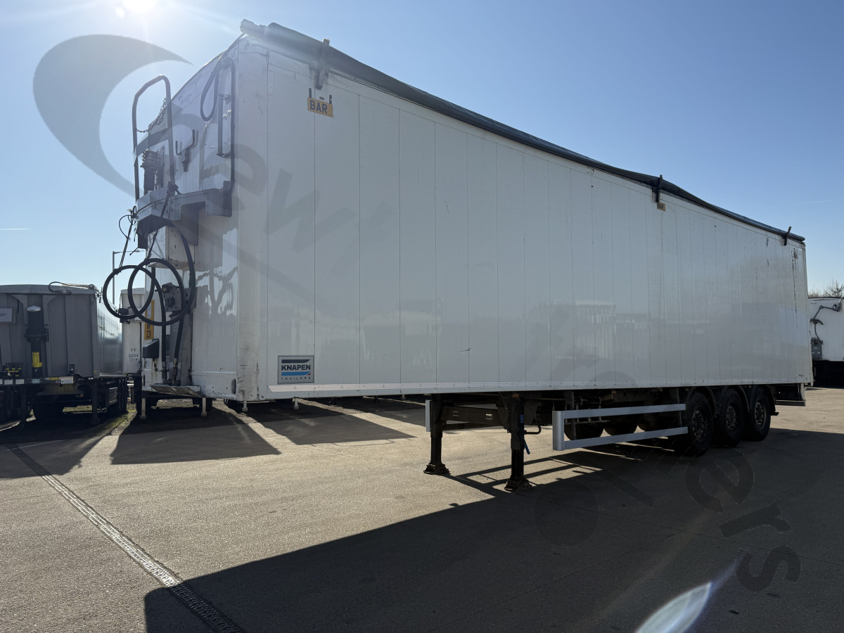 Used 2017 Knapen Biomass Moving Floor Trailer