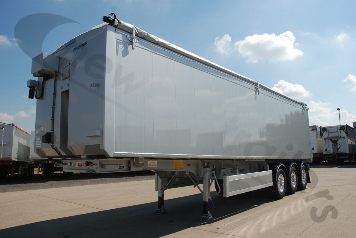 Hire Used 2018 Fruehauf Plank Sided Tipping Trailer