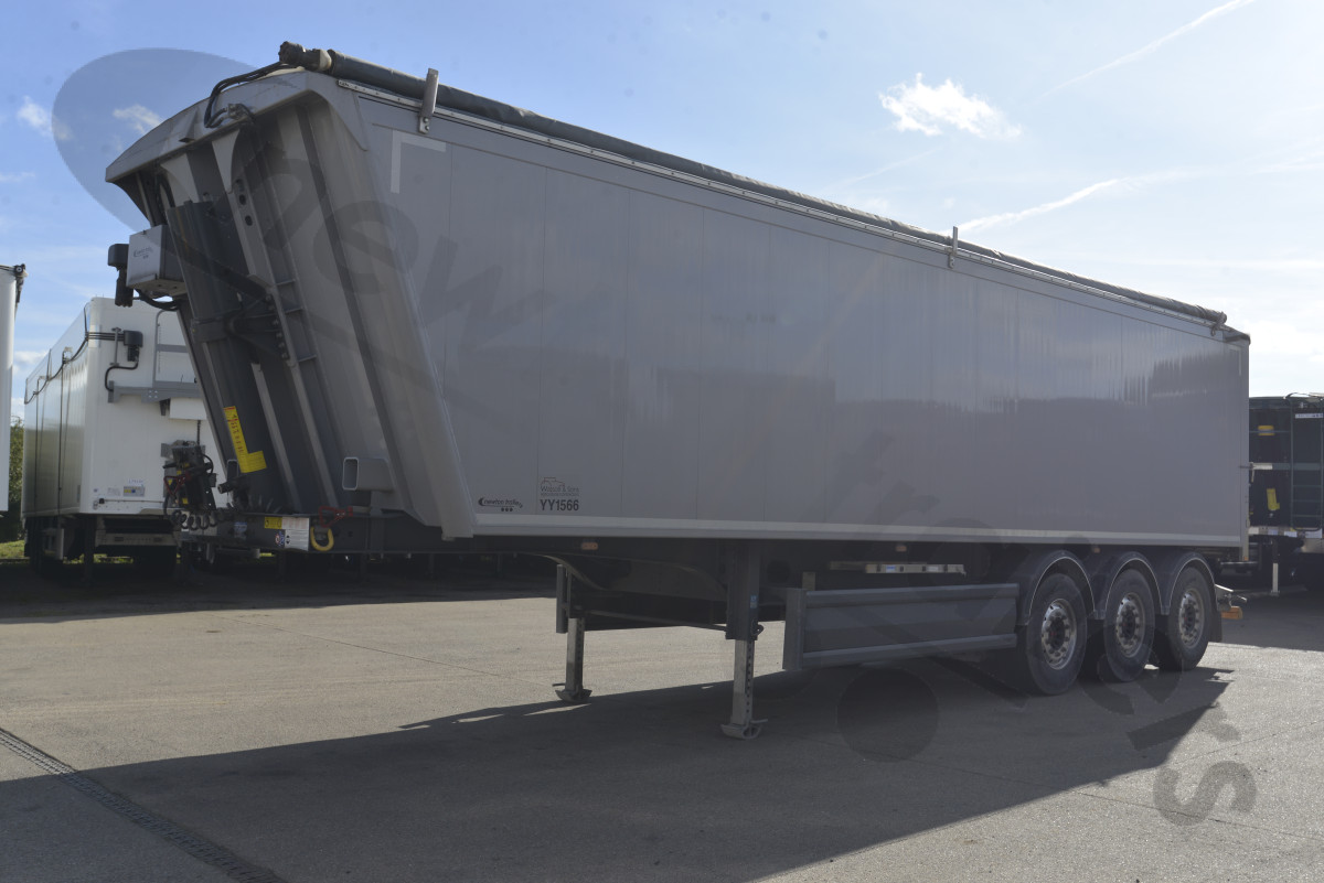 Used 2021 STAS Plank Sided Tipping Trailer
