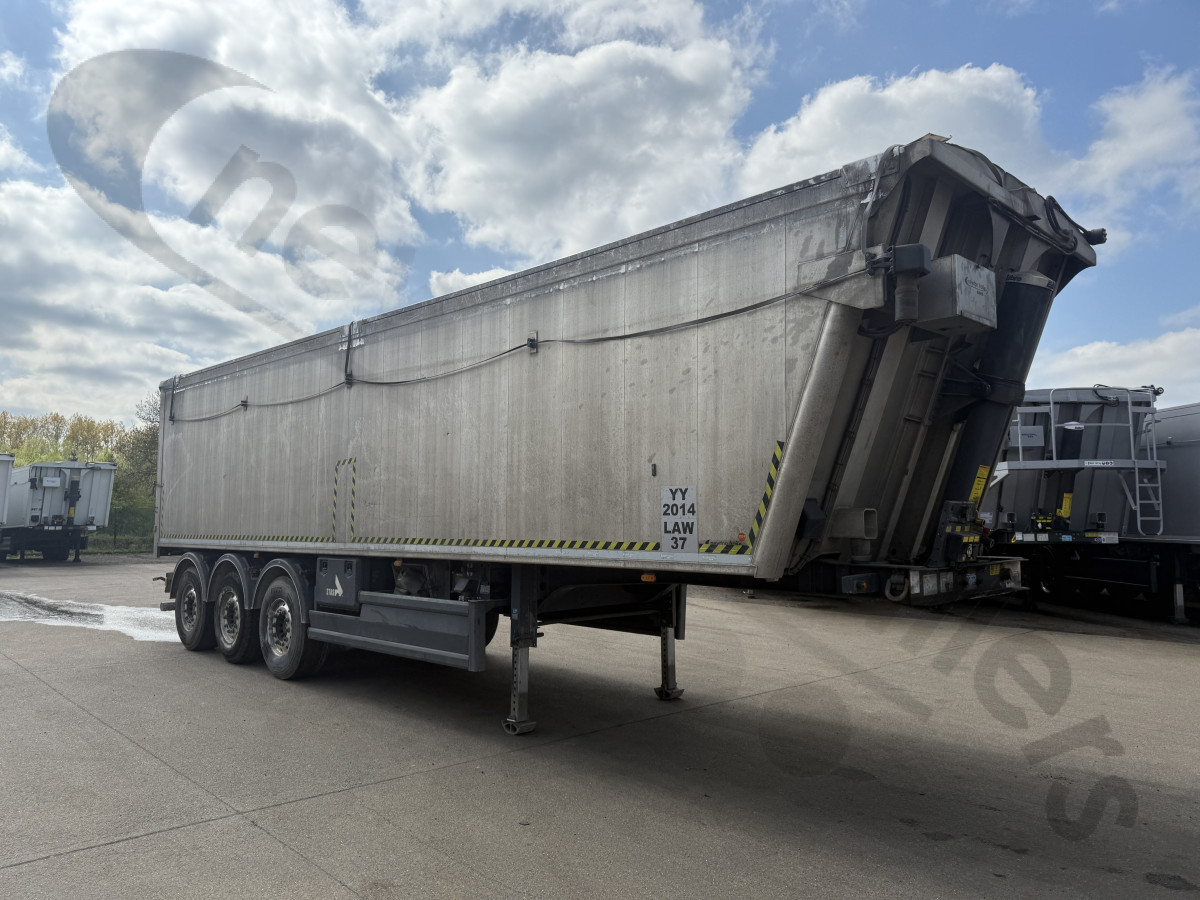 Hire Used 2022 STAS Plank Sided Tipping Trailer
