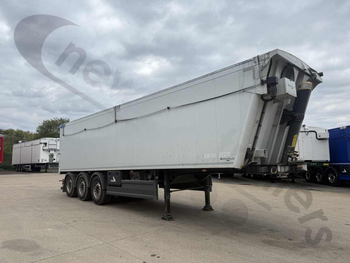 Hire Used 2022 STAS Plank Sided Tipping Trailer