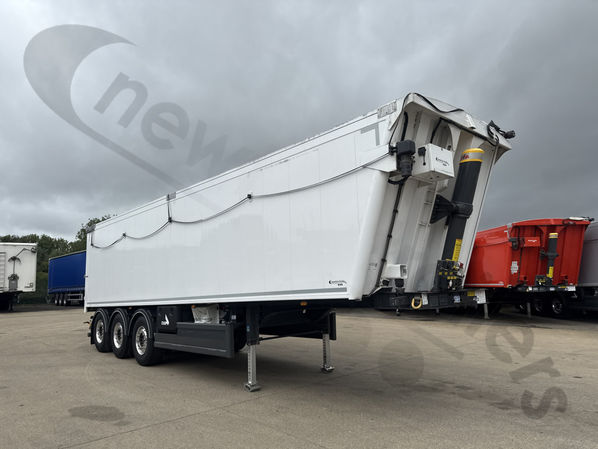 Hire Used 2022 STAS Plank Sided Tipping Trailer