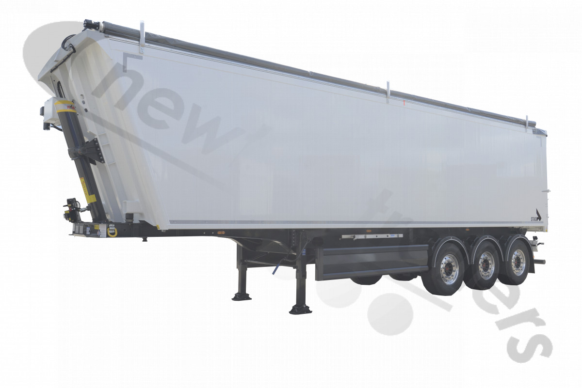 New 2025 STAS Plank Sided Tipping Trailer