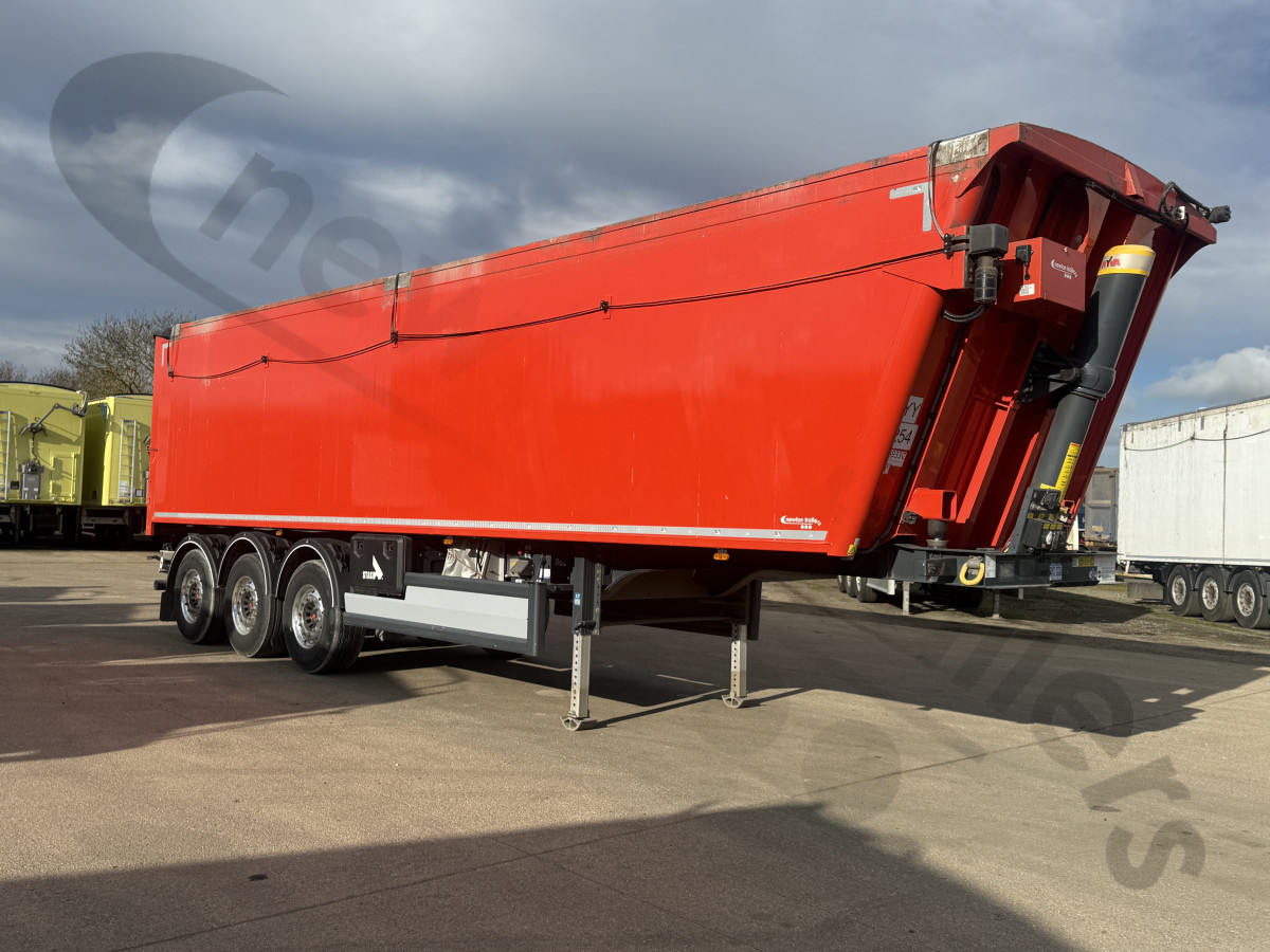 Used 2022 STAS Plank Sided Tipping Trailer