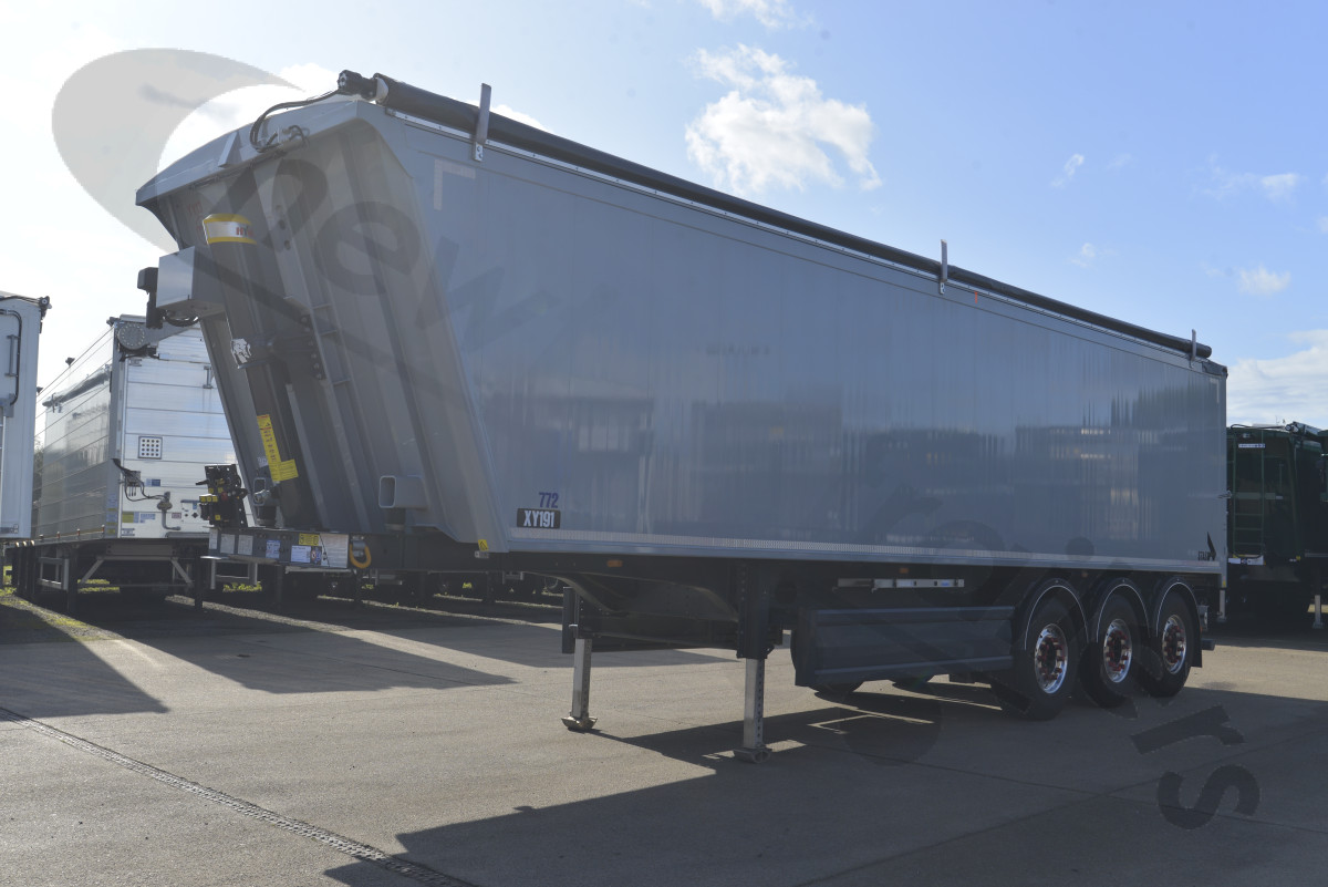 Used 2023 STAS Plank Sided Tipping Trailer