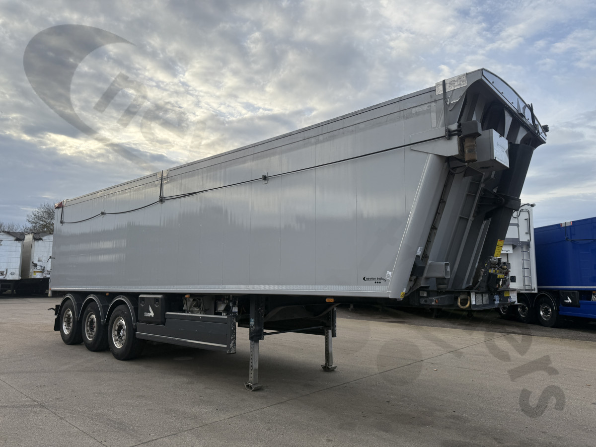 Used 2021 STAS Plank Sided Tipping Trailer