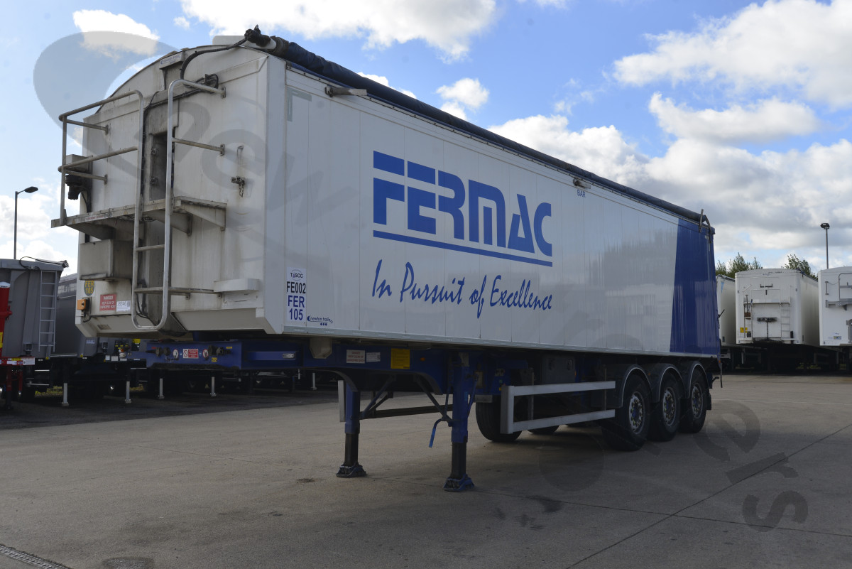 Used 2016 Fruehauf Plank Sided Tipping Trailer