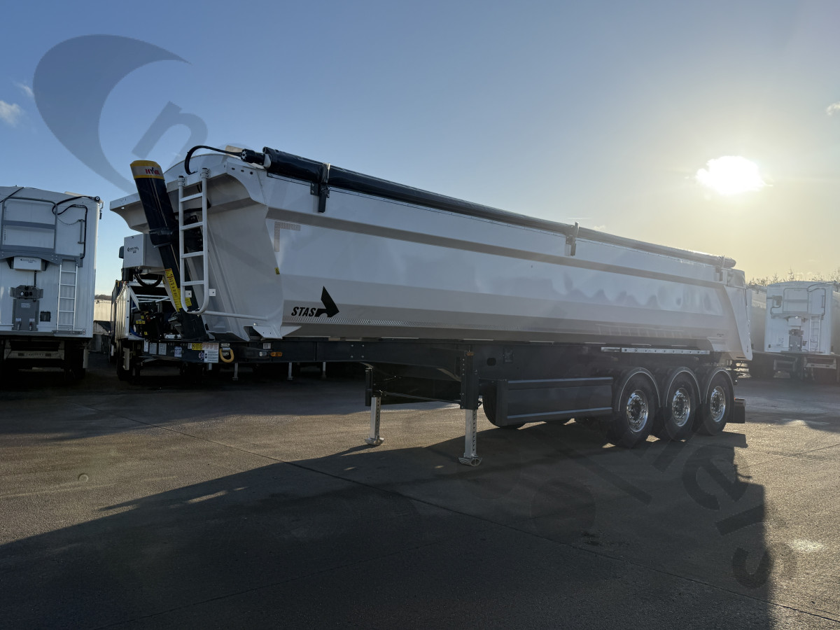 Hire New 2025 STAS Steel Body Aggregate Tipping Trailer