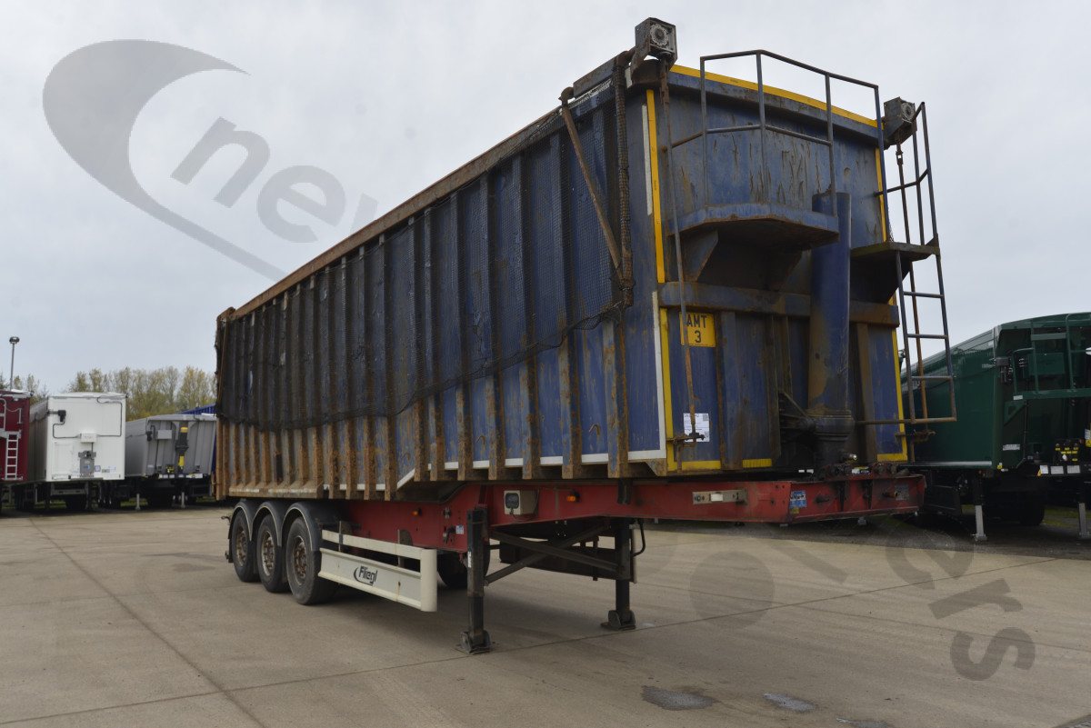 Used 2016 Fliegl/KBF Trailers Steel Body Tipping Trailer
