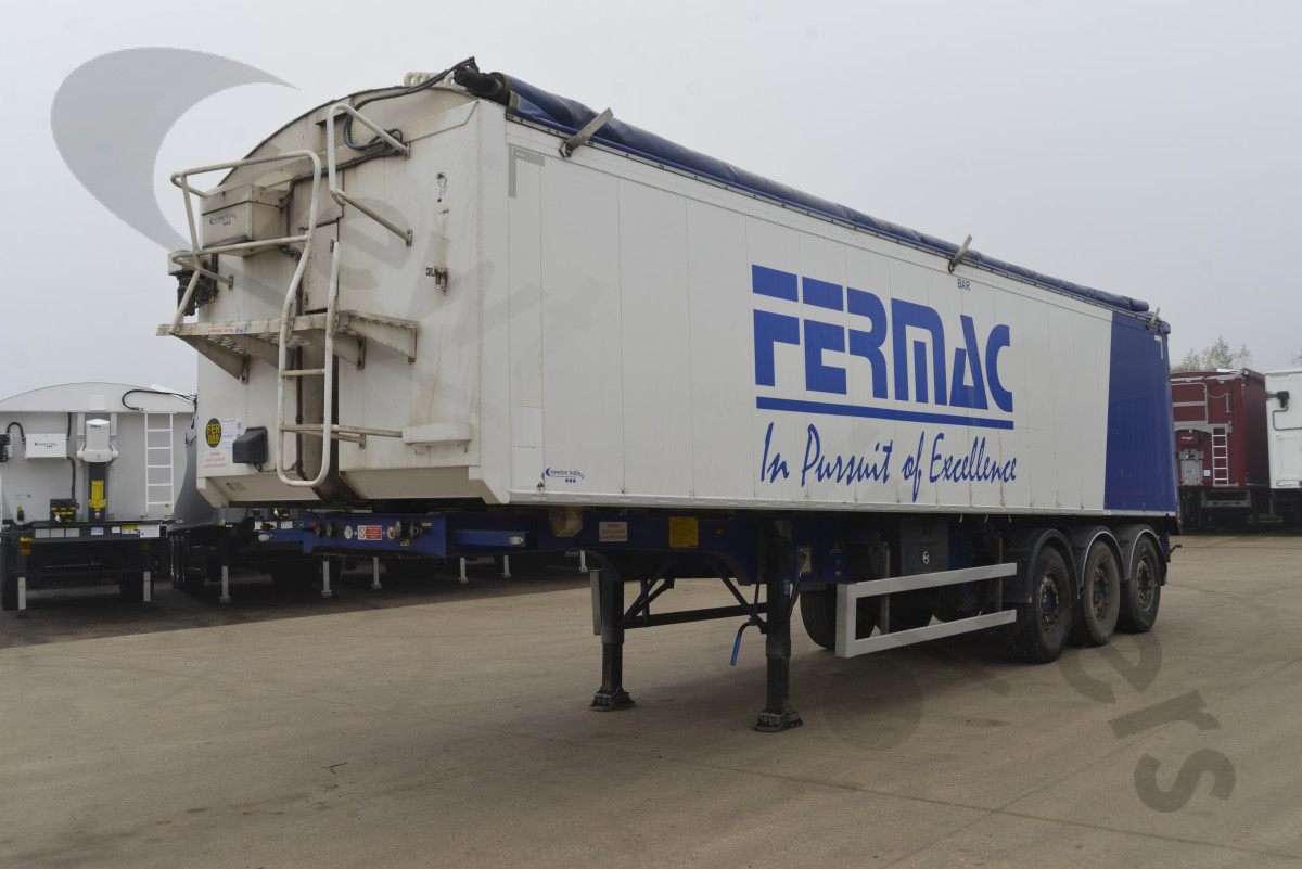 Used 2015 Fruehauf Plank Sided Tipping Trailer