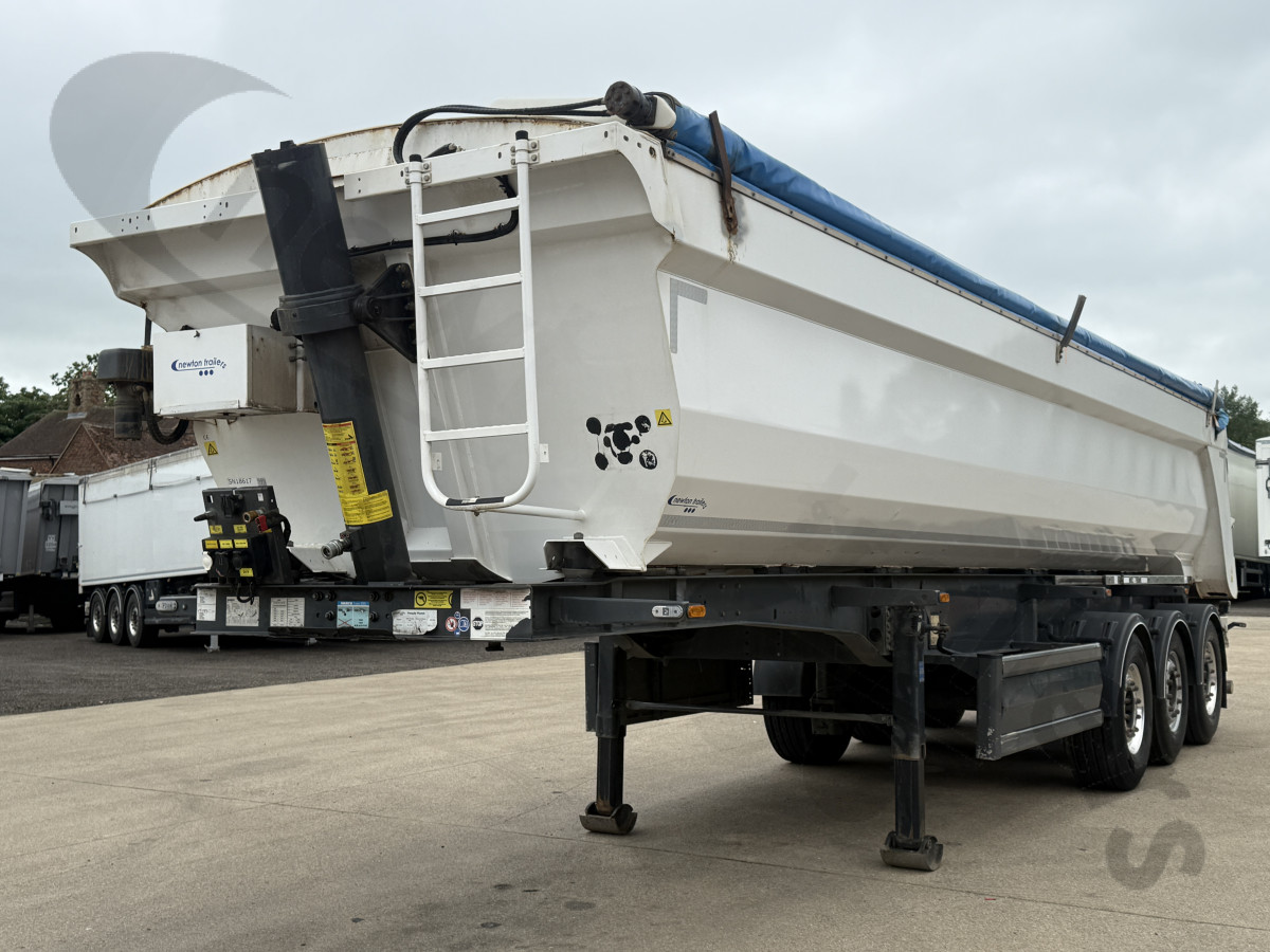 Hire Used 2023 STAS Steel Body Aggregate Tipping Trailer