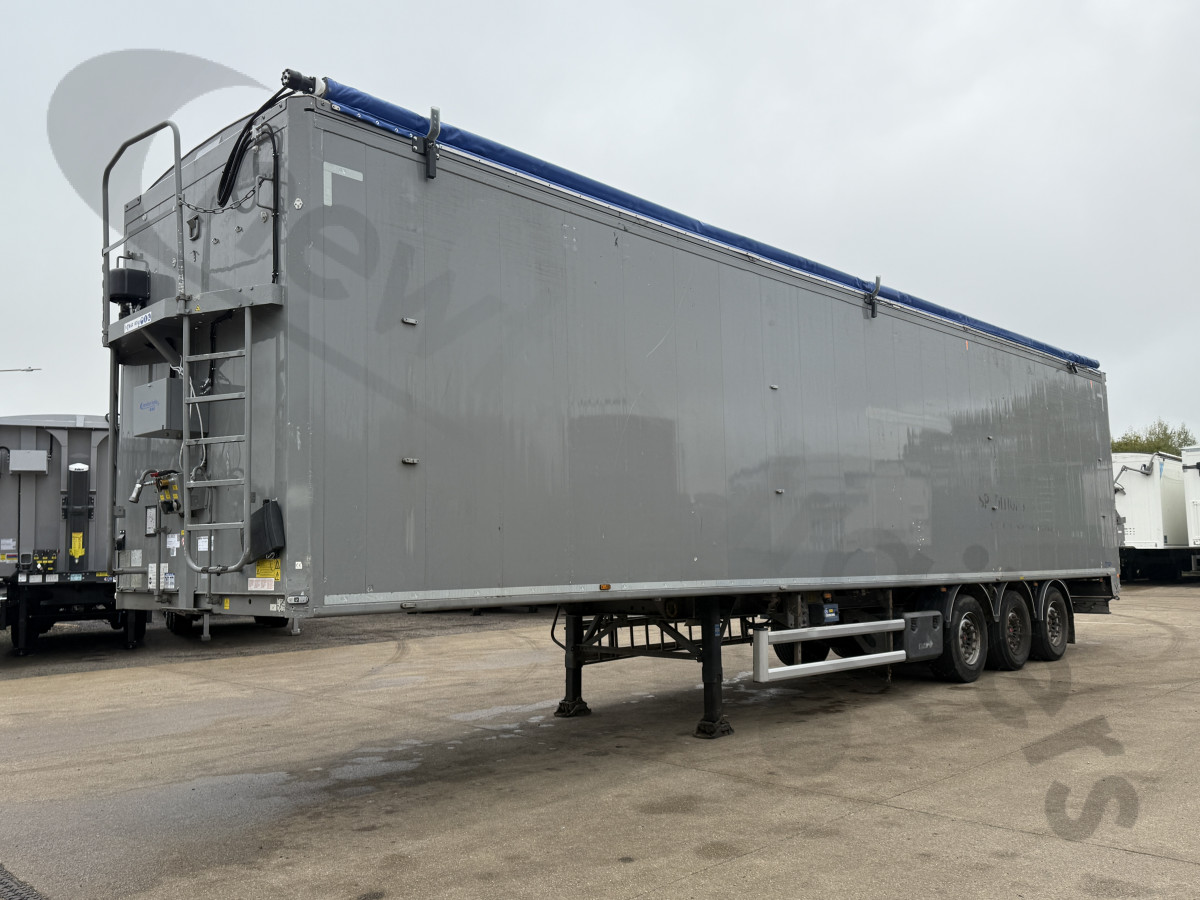 Used 2019 STAS Biomass Moving Floor Trailer