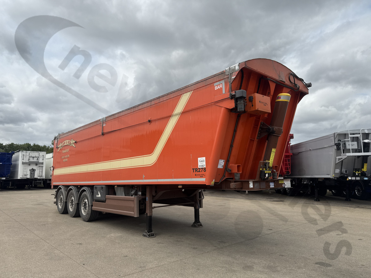 Used 2022 STAS Plank Sided Tipping Trailer