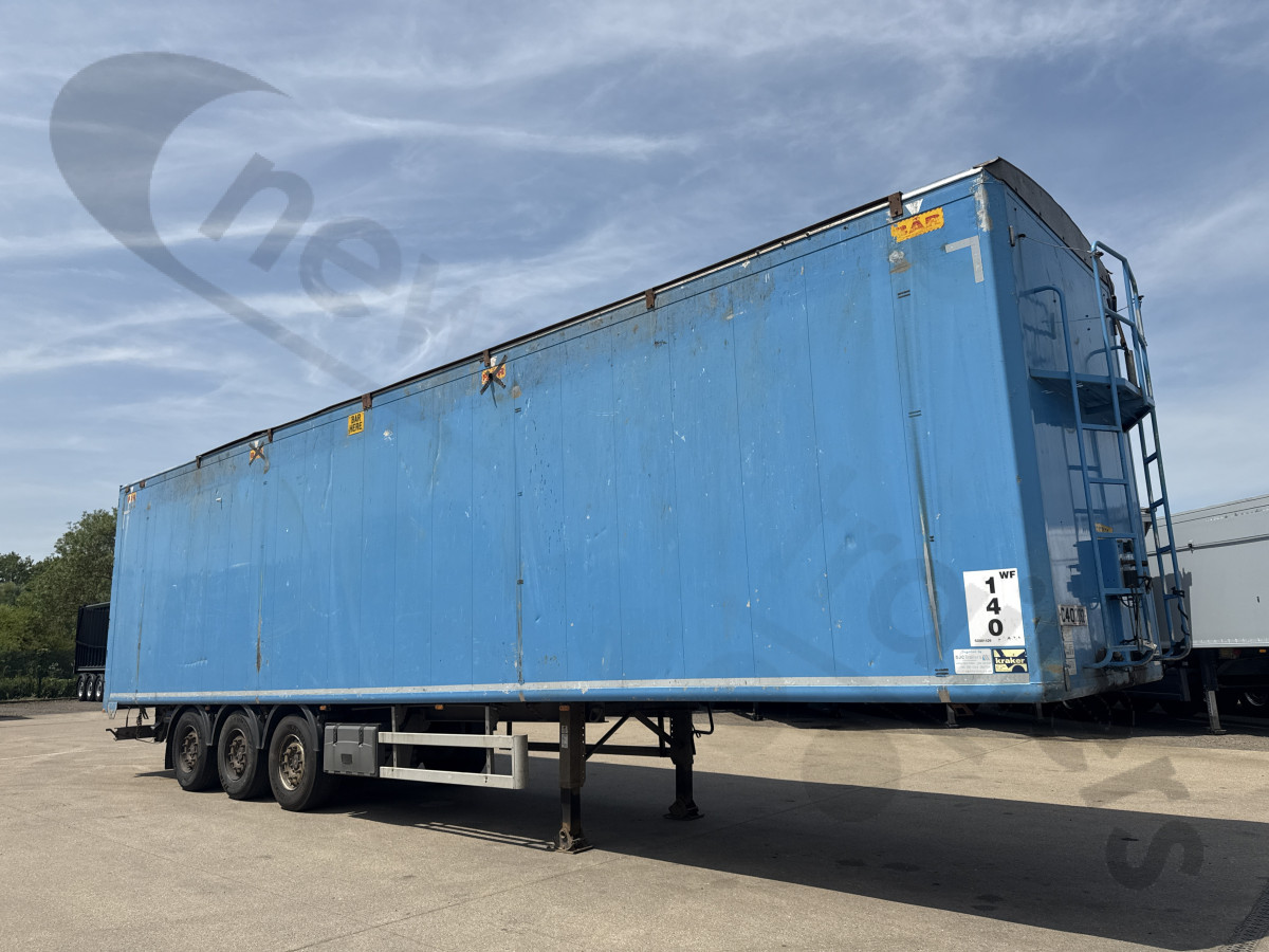 Used 2015 Kraker Biomass Moving Floor Trailer