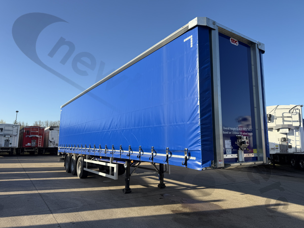 New 2026 SDC Curtainsider Trailer