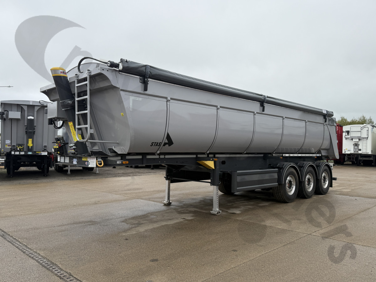 Hire New 2025 STAS Steel Body Aggregate Tipping Trailer