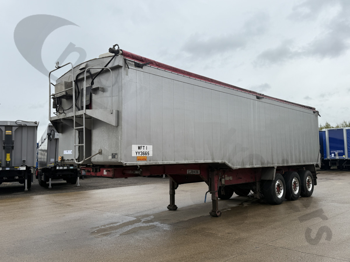 Used 2014 Montracon/Wilcox CV Plank Sided Tipping Trailer