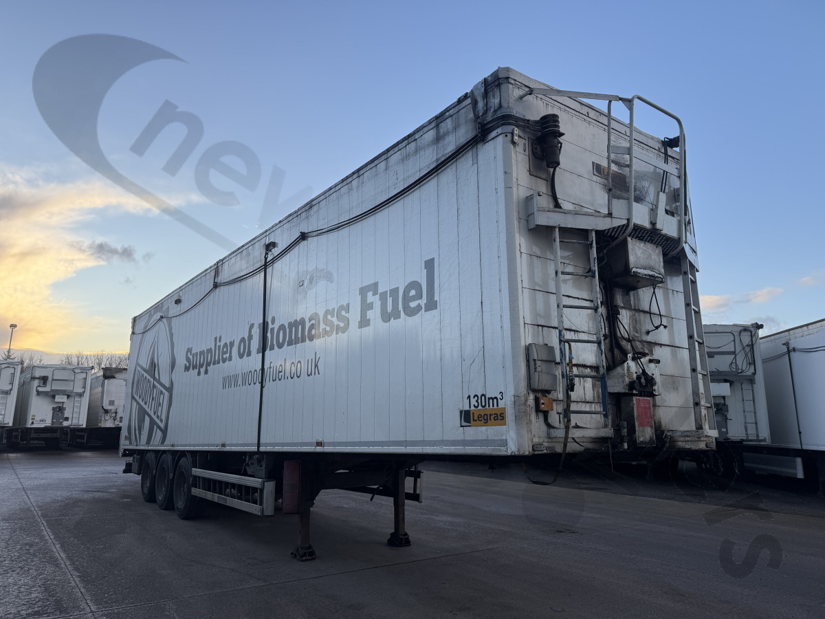 Used 2017 Legras Biomass Moving Floor Trailer