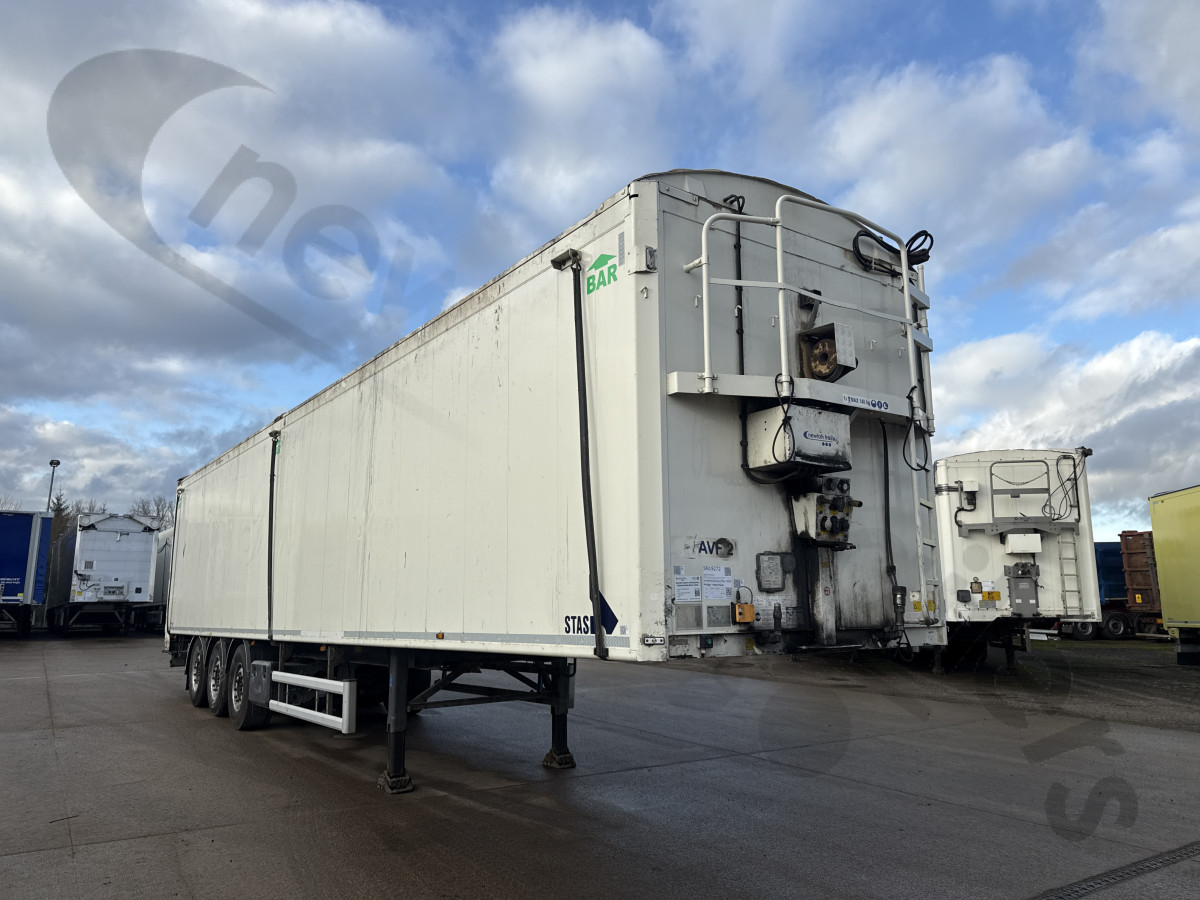 Used 2018 STAS Biomass Moving Floor Trailer
