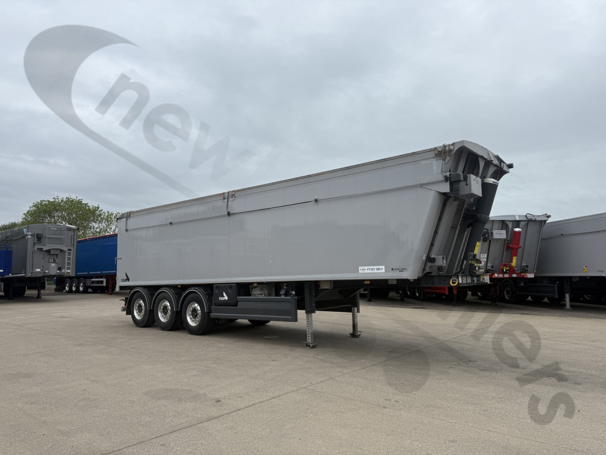 Hire Used 2024 STAS Plank Sided Tipping Trailer