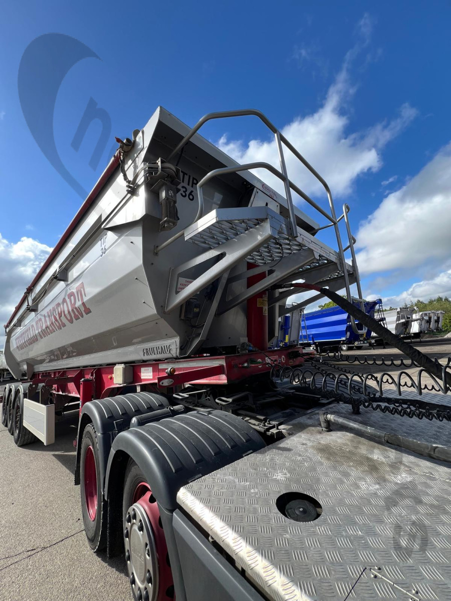 Used 2017 Fruehauf Aggregate Tipping Trailer
