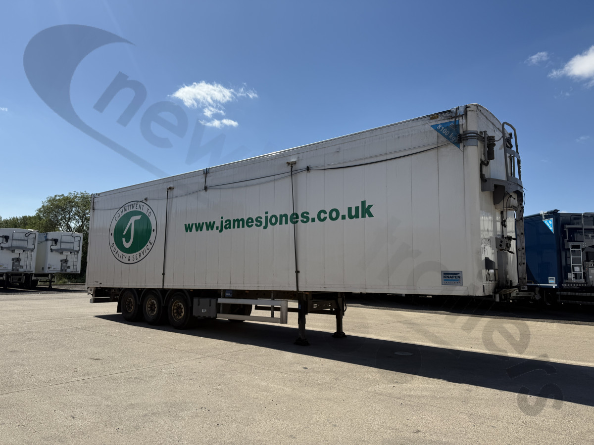 Hire Used 2021 Knapen Biomass Moving Floor Trailer